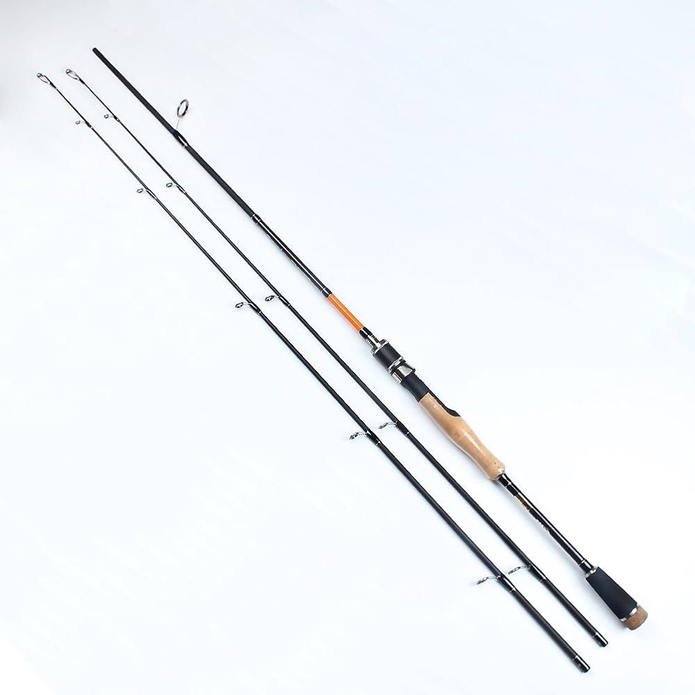 HERACLES バスロッド Amazon | yumingbu 6 'カーボンSpinning釣りロッドM MH電源バス